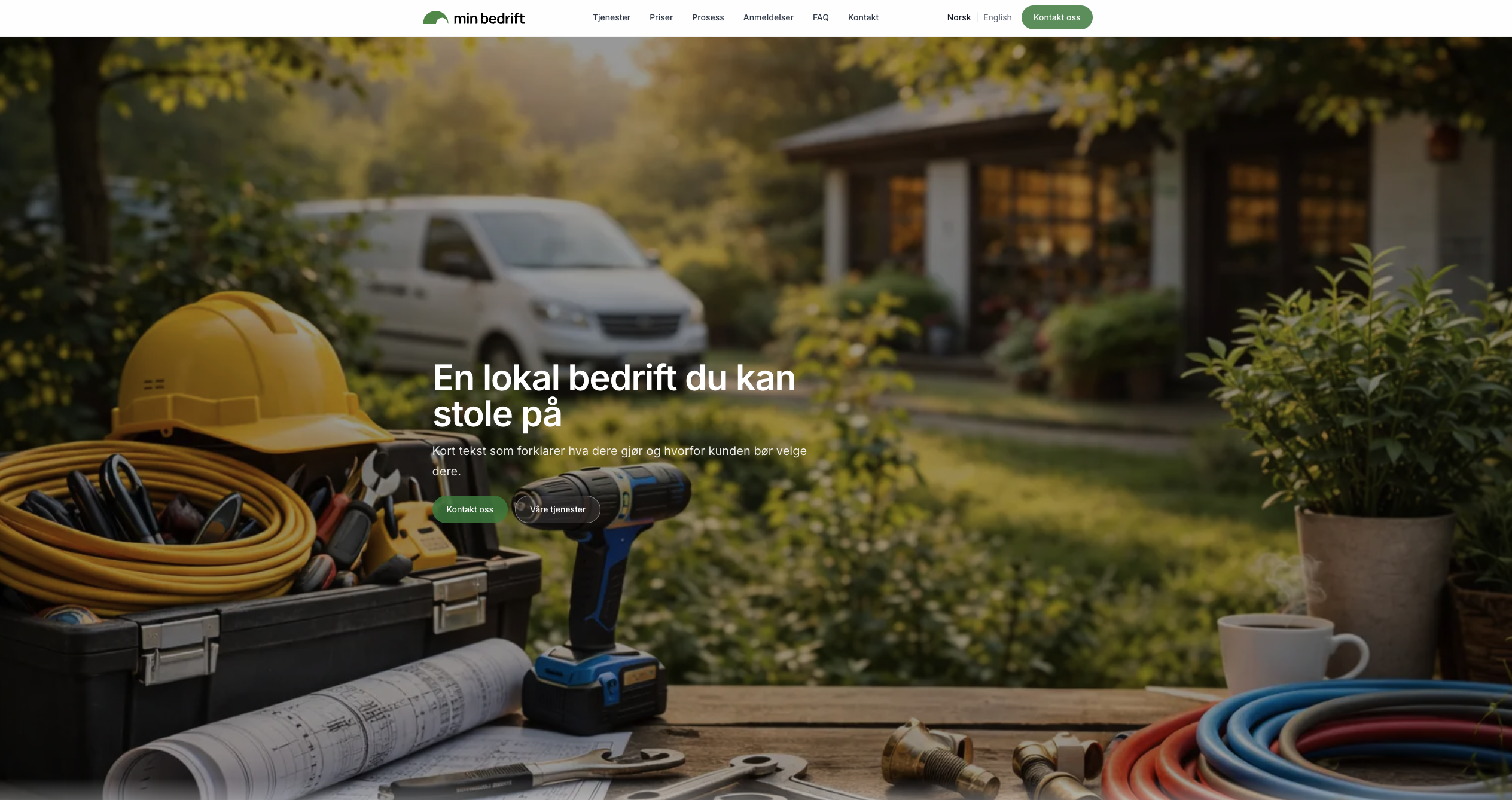 Business Template preview