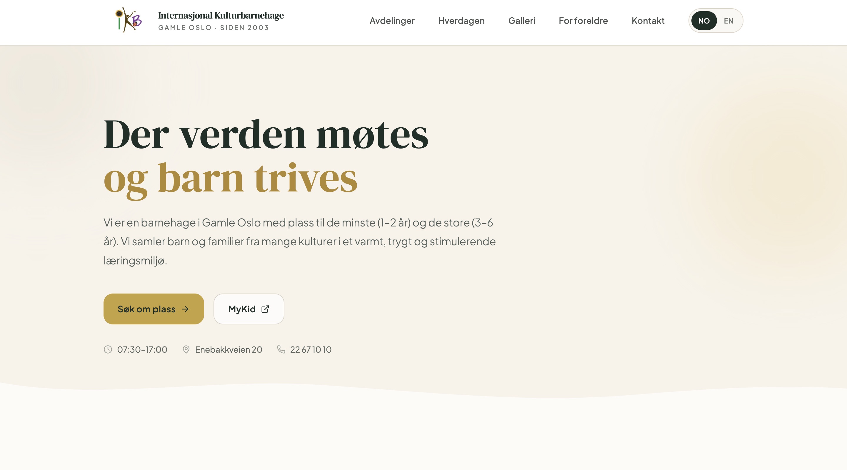 Internasjonal Kulturbarnehage preview