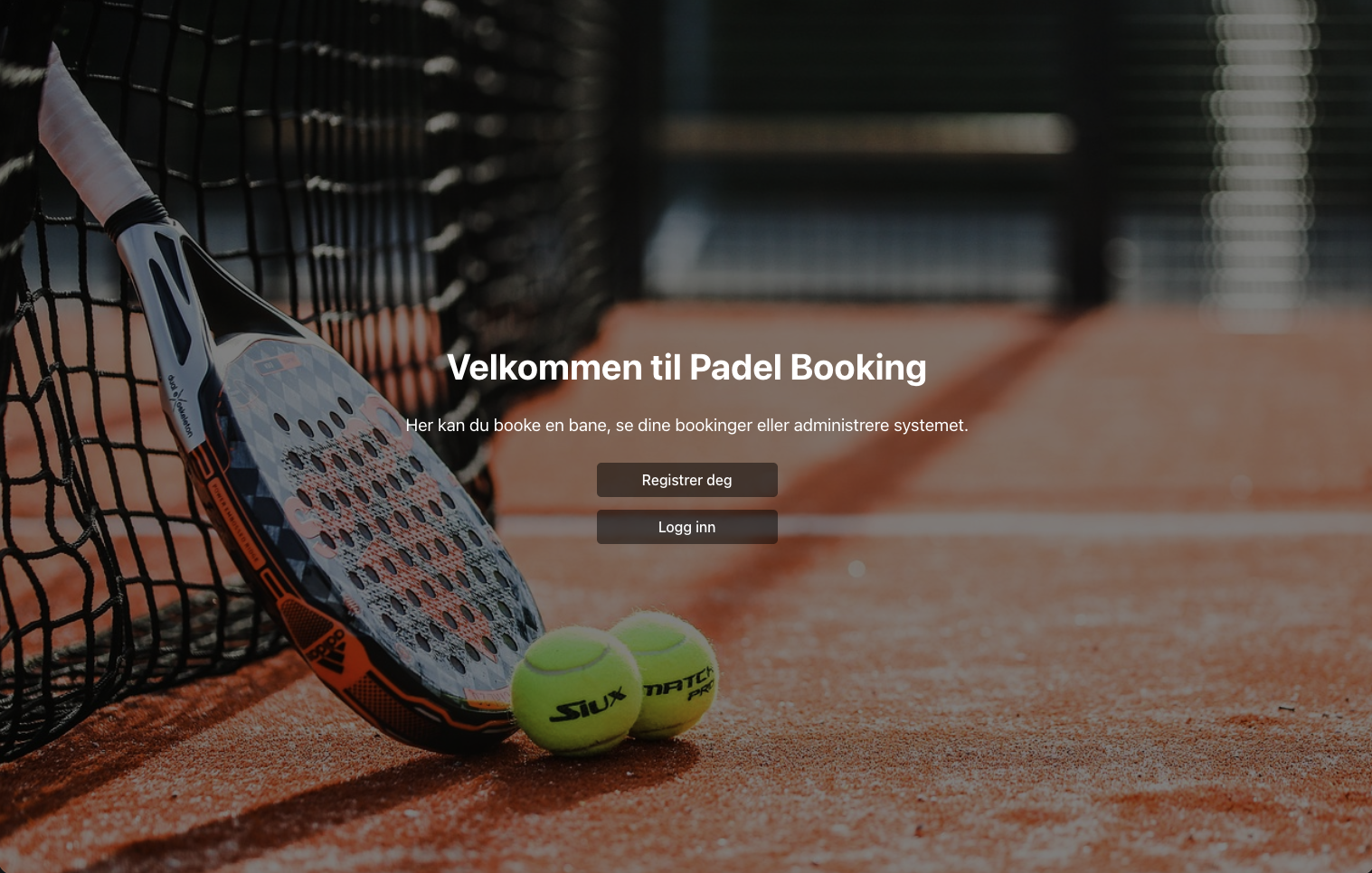 Padel Booking System preview